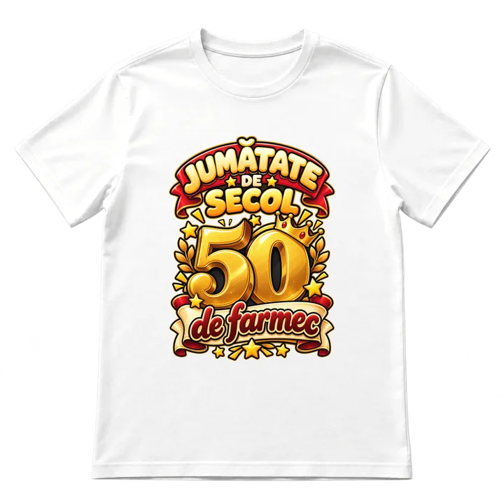 Tricou „50, jumătate de secol”