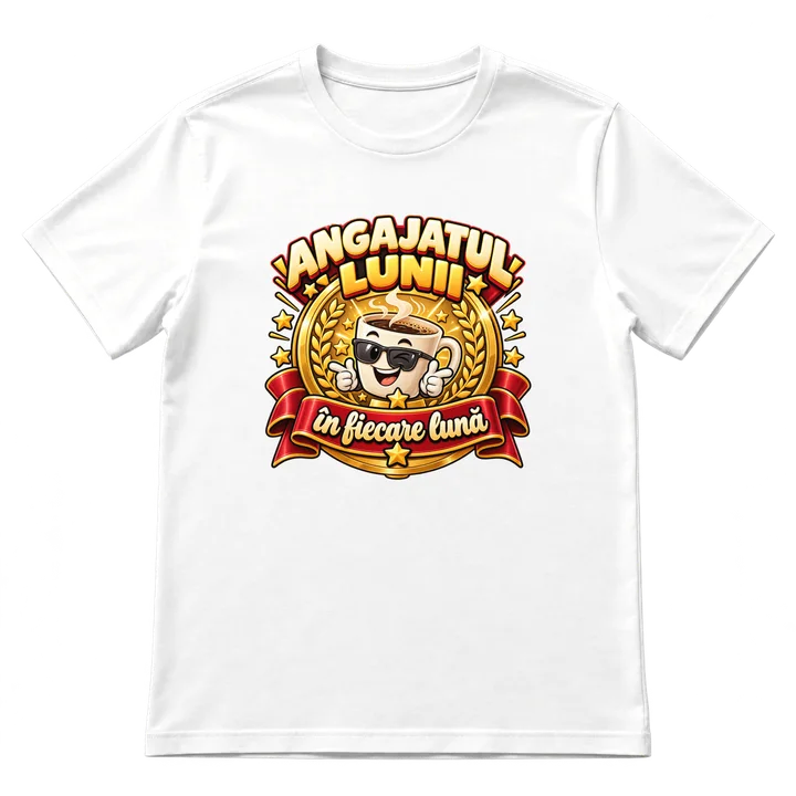 Tricou „Angajatul lunii (în fiecare lună)”