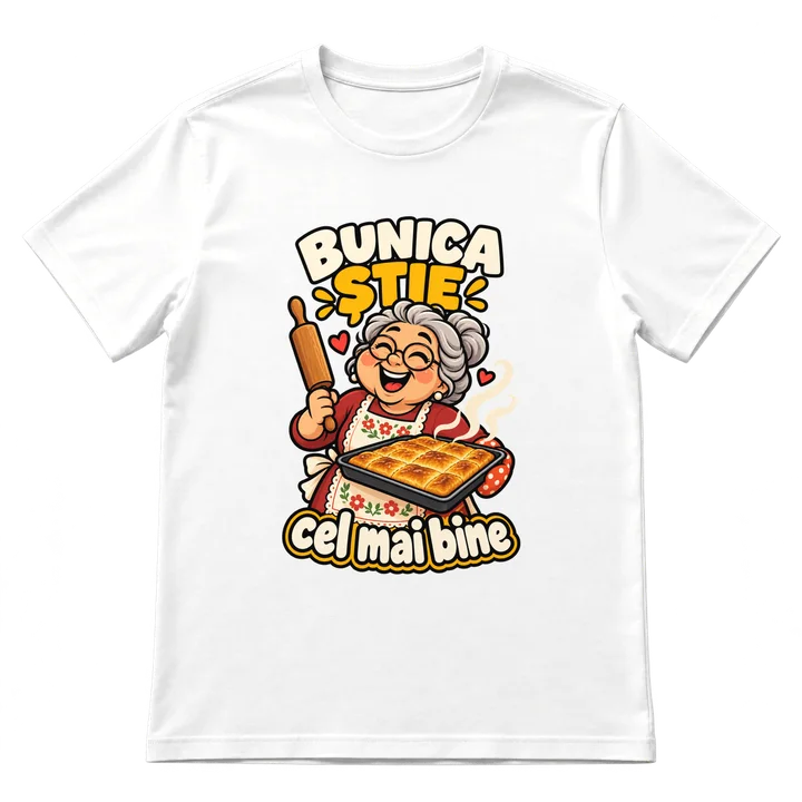Tricou „Bunica știe cel mai bine”