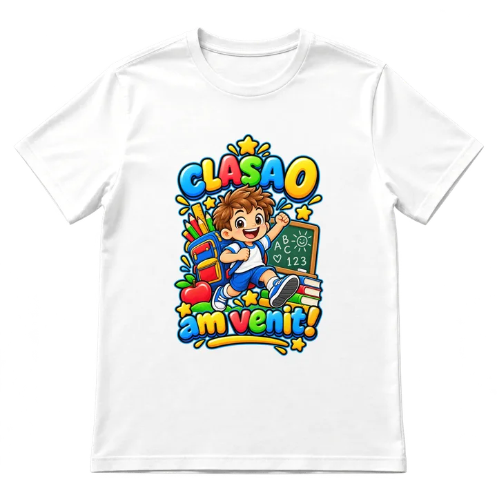 Tricou „Clasa 0, am venit!”
