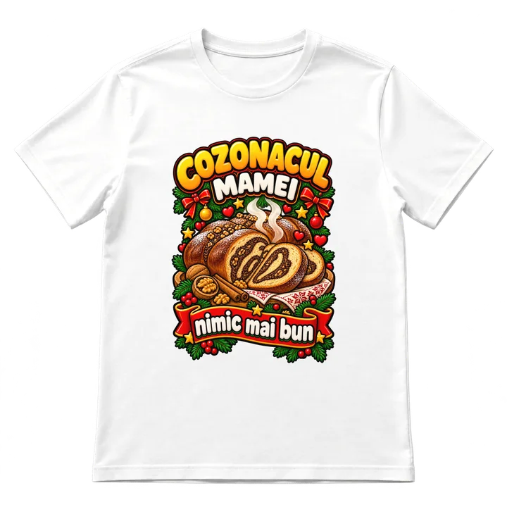 Tricou „Cozonacul mamei, nimic mai bun”