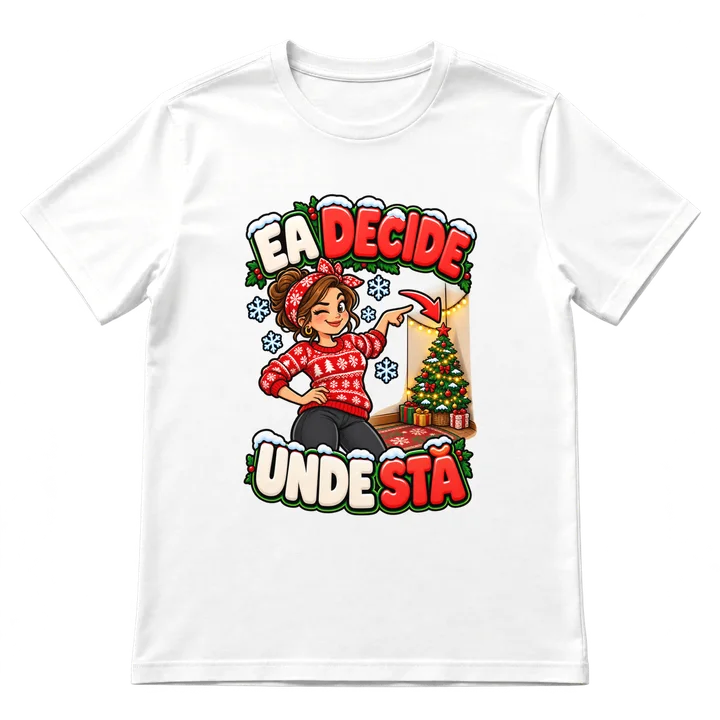 Tricou „Ea decide unde stă”