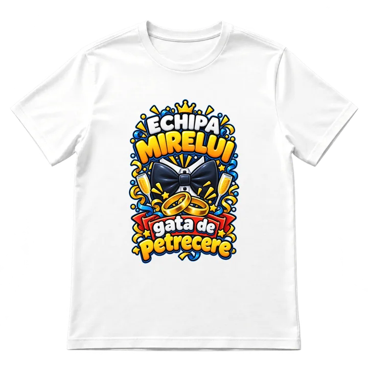 Tricou „Echipa mirelui”