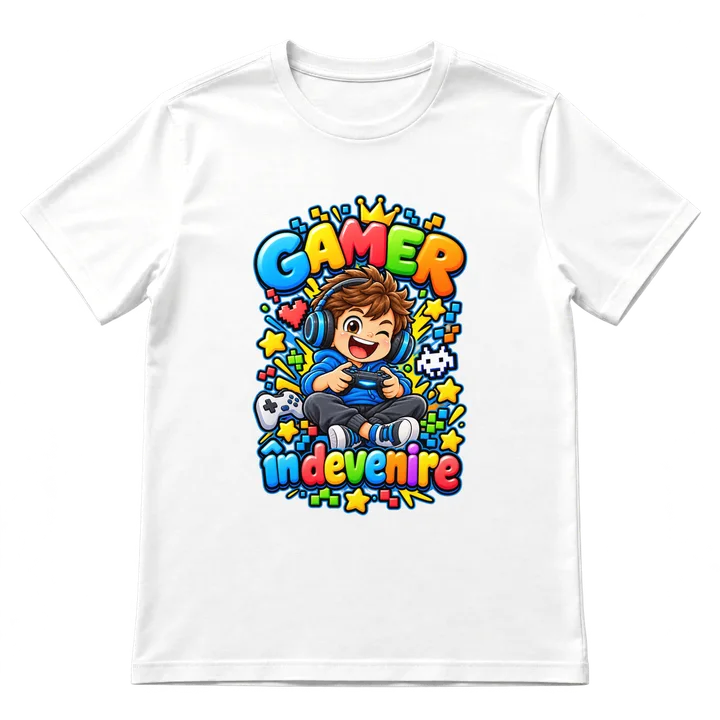 Tricou „Gamer în devenire”
