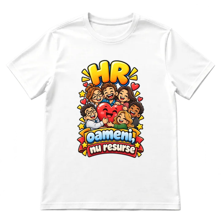 Tricou „HR, oameni nu resurse”