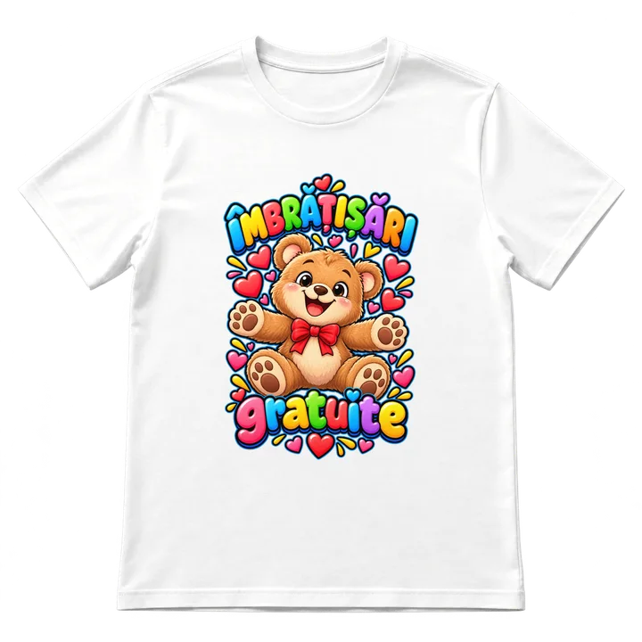 Tricou „Îmbrățișări gratuite”