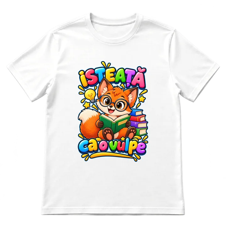 Tricou „Isteață ca o vulpe”