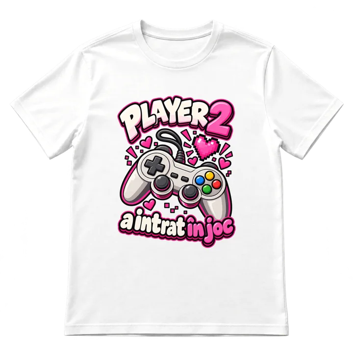 Tricou „Player 2”