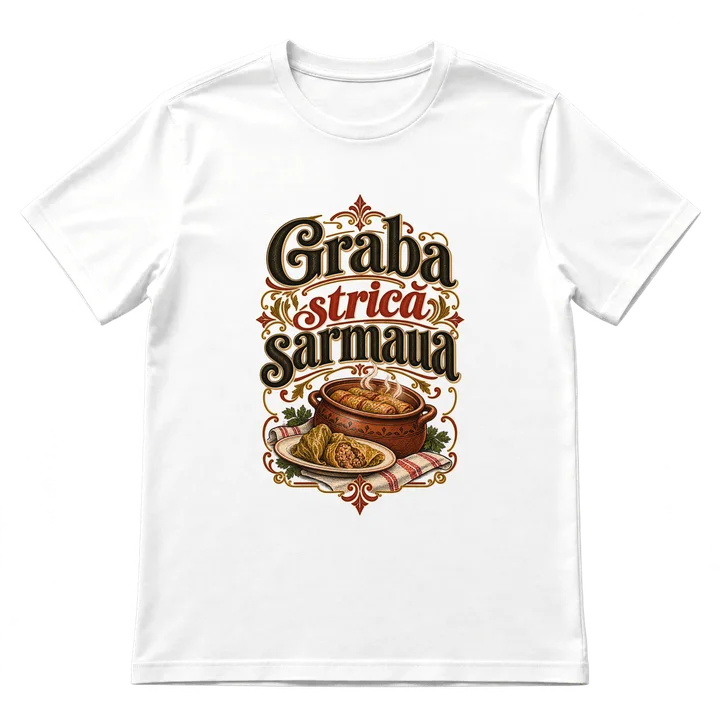 Tricou „Graba strică sarmaua”