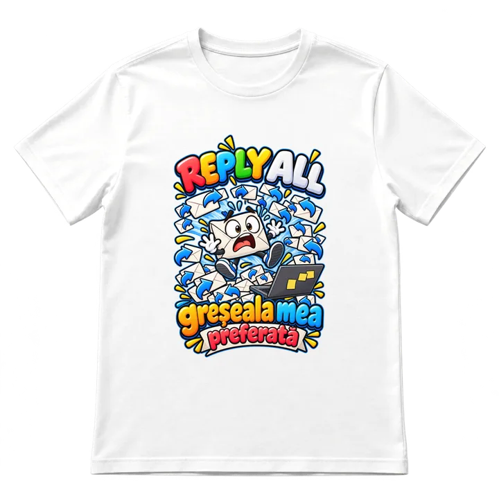 Tricou „Reply all”