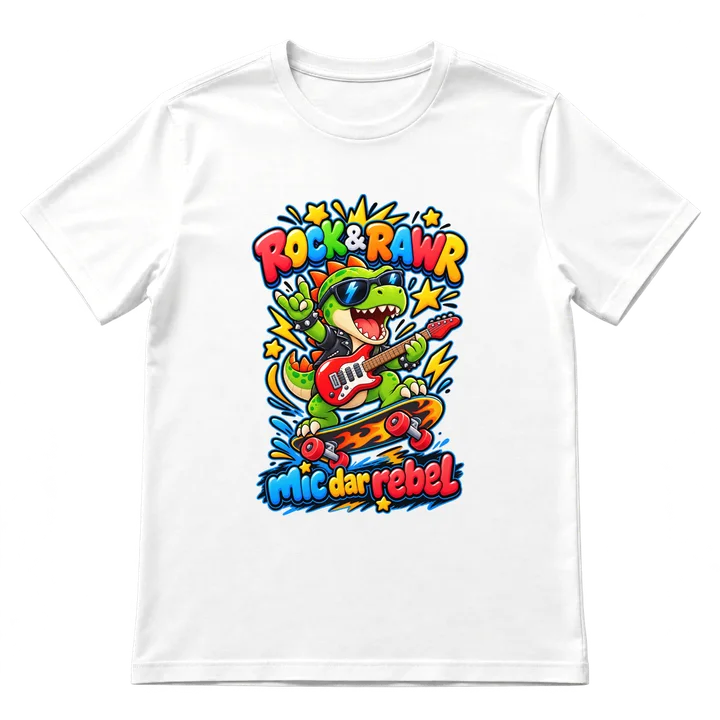 Tricou „Rock & Rawr”