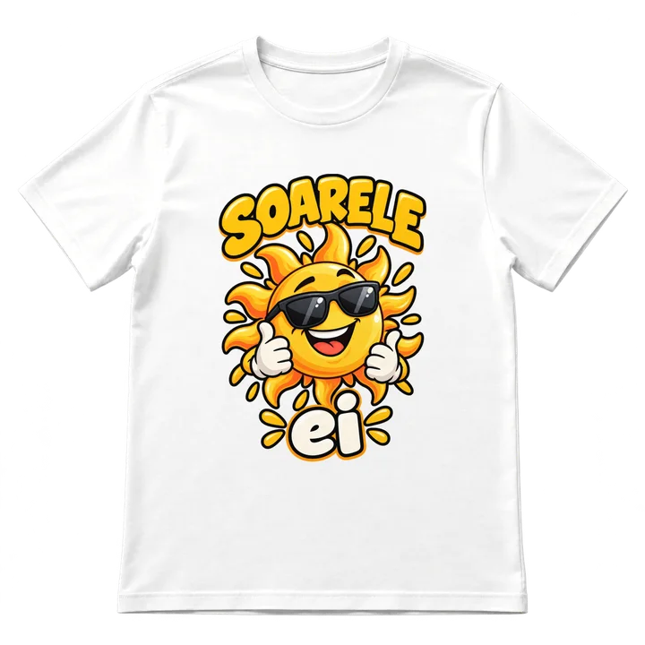 Tricou „Soarele ei”
