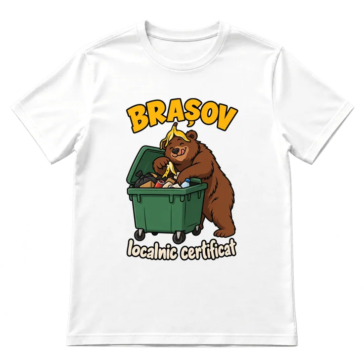 Tricou „Brașov — localnic certificat”