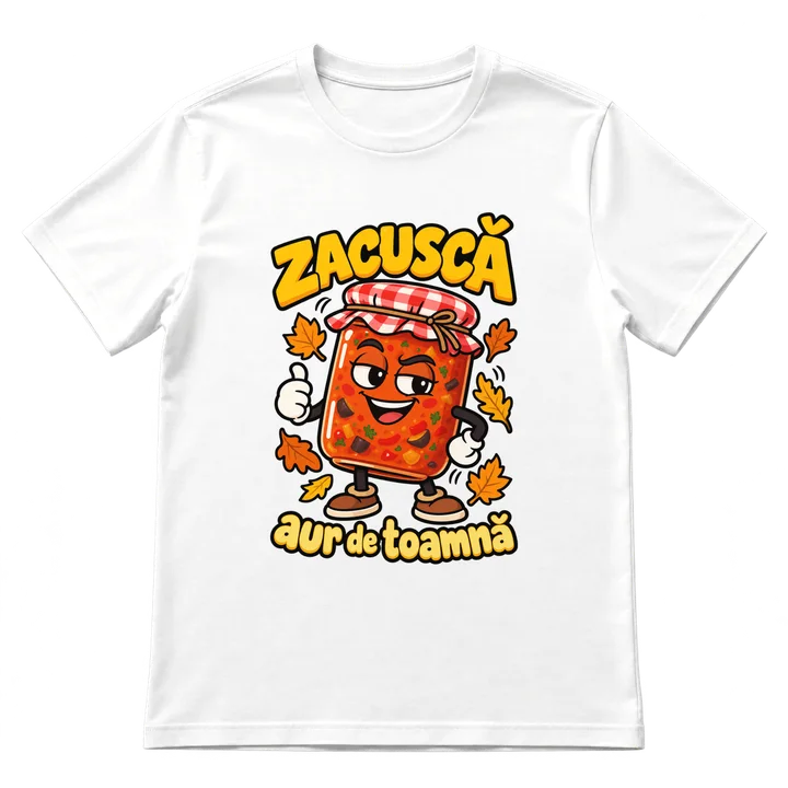 Tricou „Zacuscă, aur de toamnă”