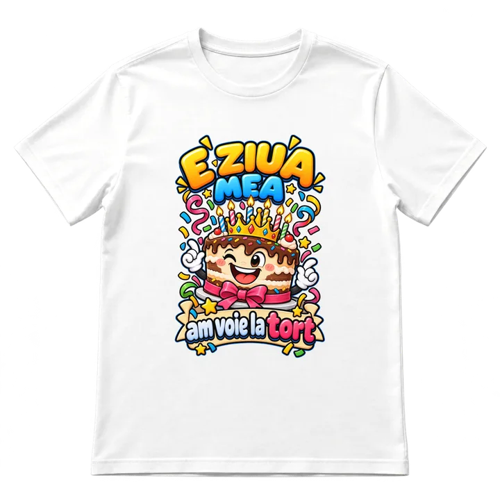 Tricou „E ziua mea”