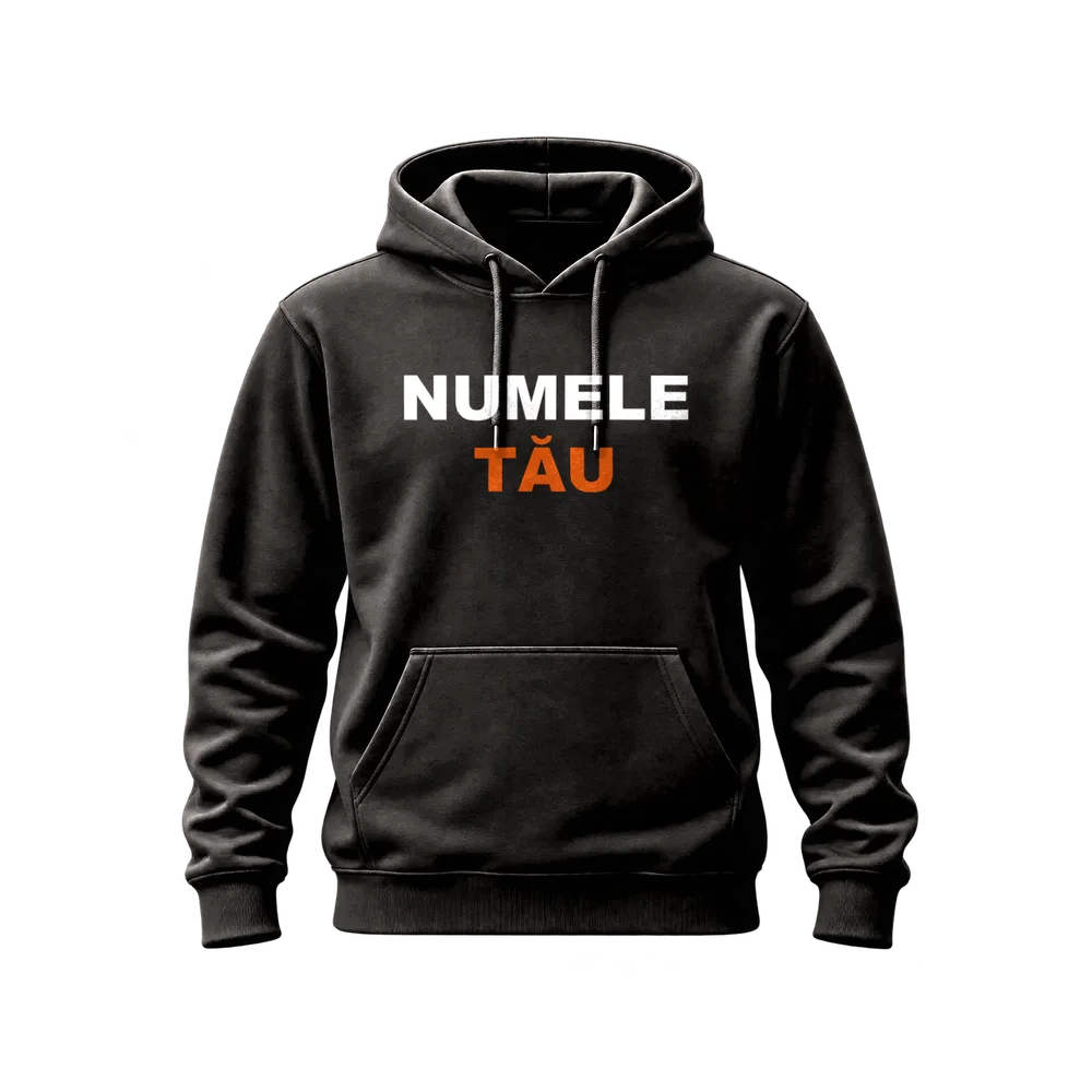 Hanorac personalizat cu glugă