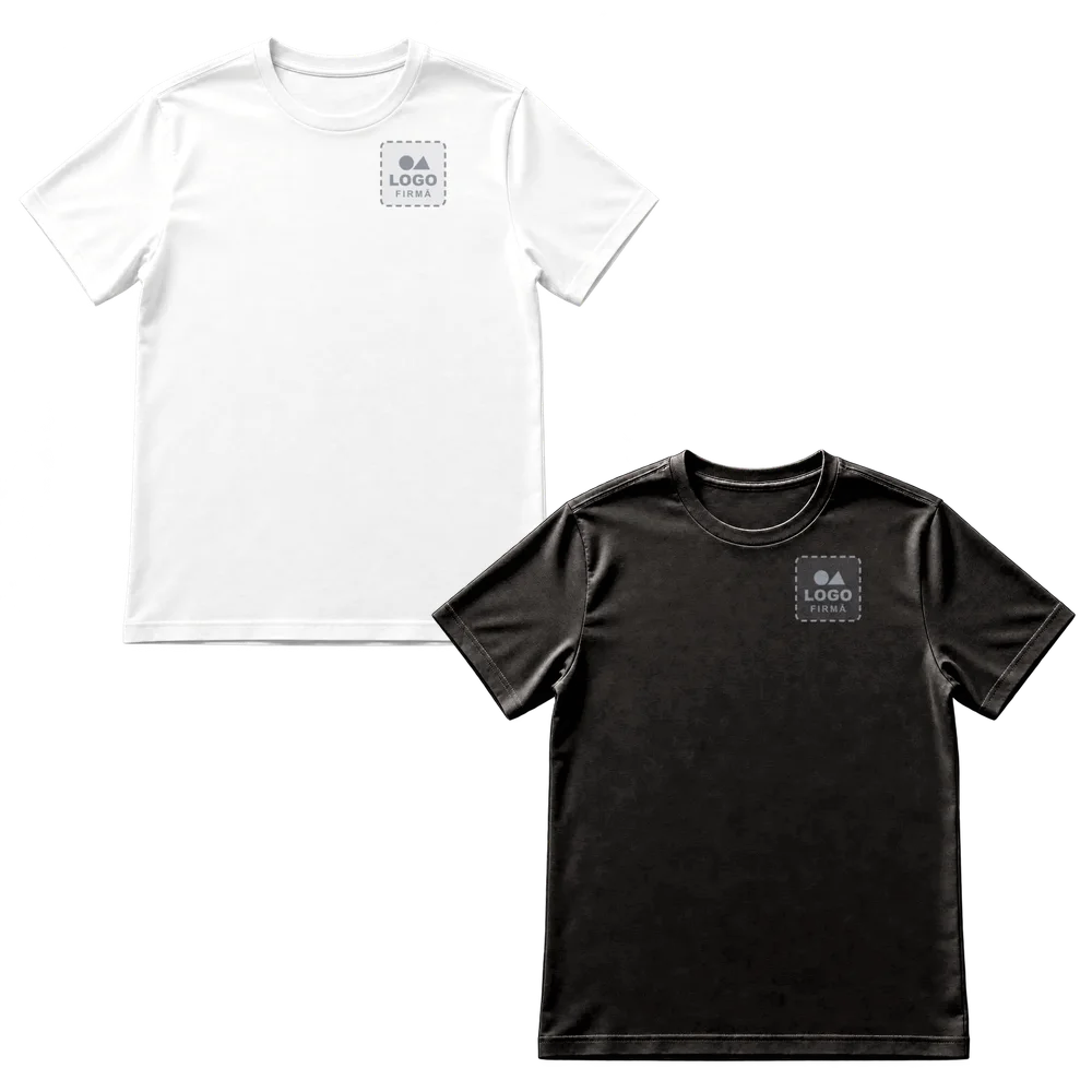 Tricou cu logo pe piept
